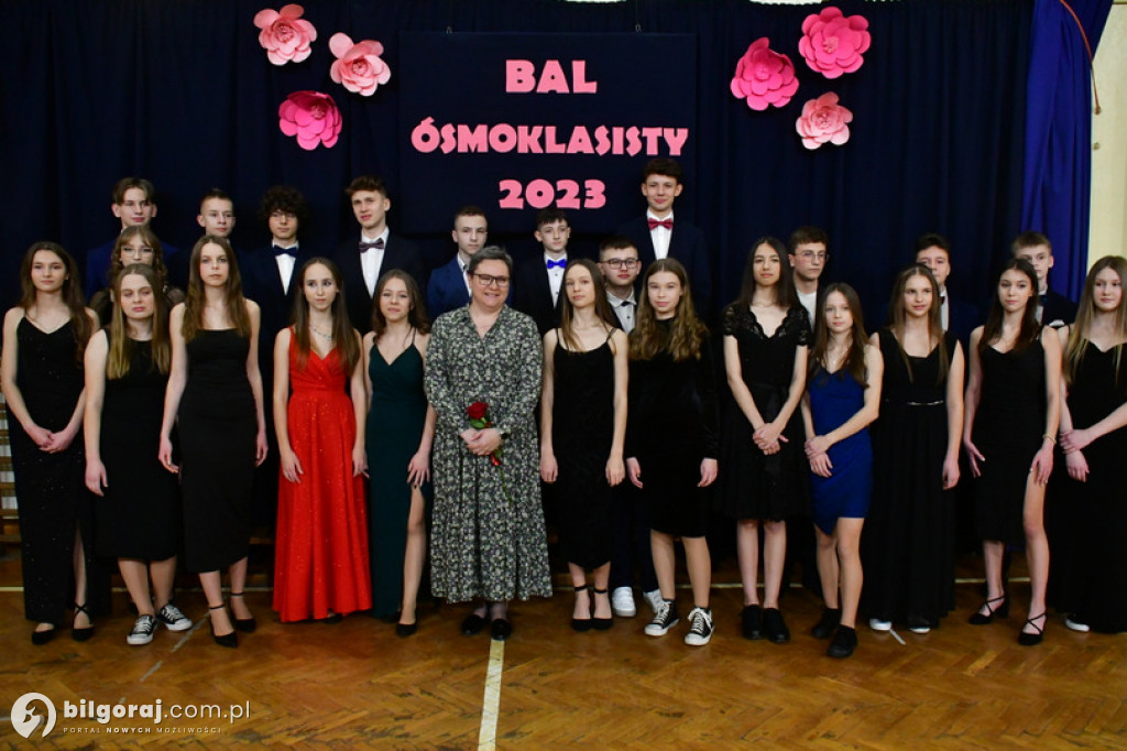 Bal ósmoklasisty w Szkole Podstawowej Nr 1 w Biłgoraju - 2023