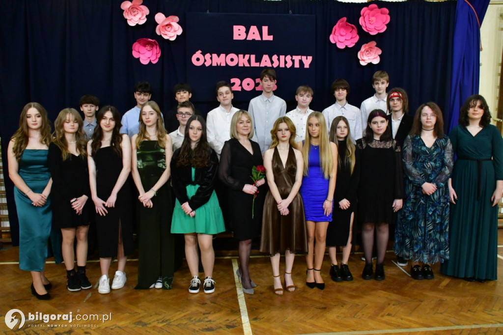 Bal ósmoklasisty w Szkole Podstawowej Nr 1 w Biłgoraju - 2023