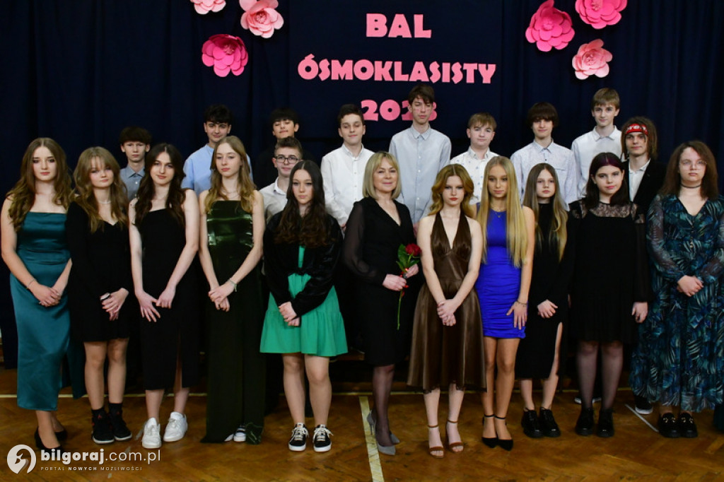 Bal ósmoklasisty w Szkole Podstawowej Nr 1 w Biłgoraju - 2023