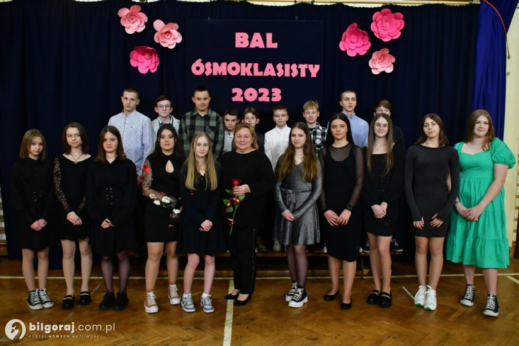 Bal ósmoklasisty w Szkole Podstawowej Nr 1 w Biłgoraju - 2023