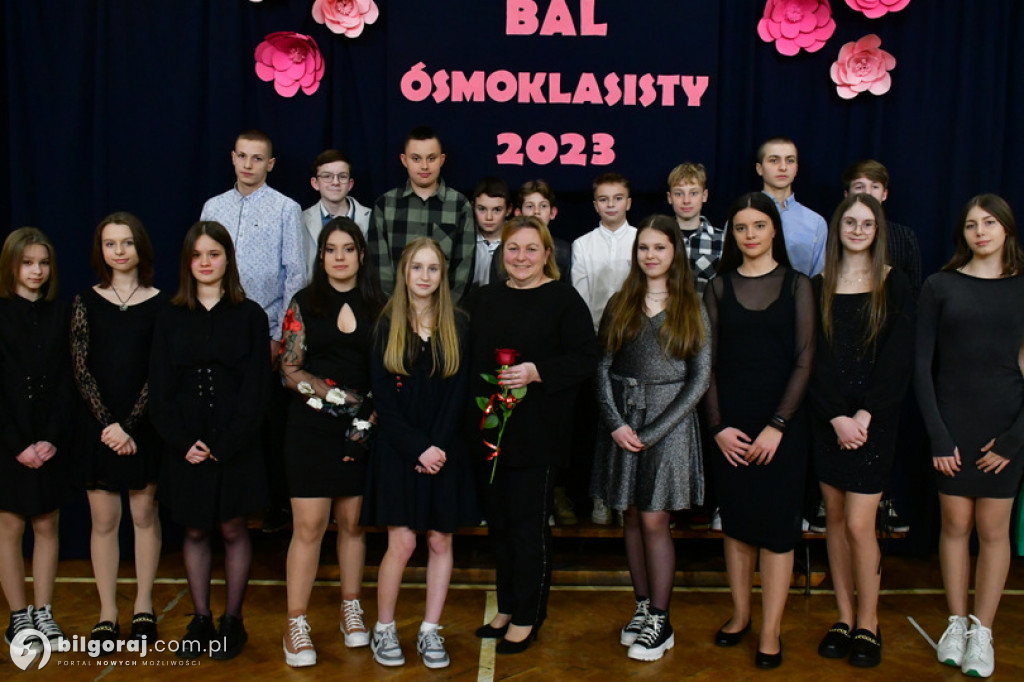 Bal ósmoklasisty w Szkole Podstawowej Nr 1 w Biłgoraju - 2023