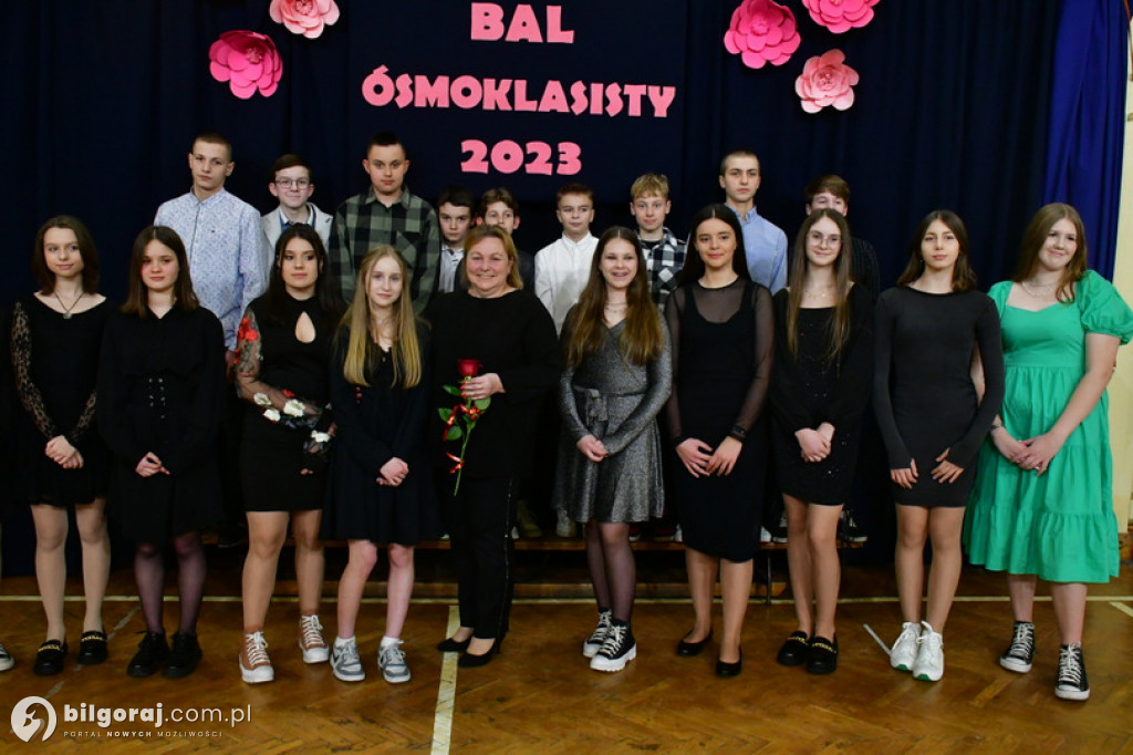 Bal ósmoklasisty w Szkole Podstawowej Nr 1 w Biłgoraju - 2023
