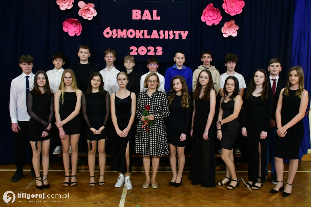 Bal ósmoklasisty w Szkole Podstawowej Nr 1 w Biłgoraju - 2023