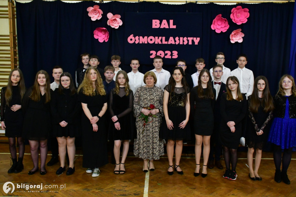 Bal ósmoklasisty w Szkole Podstawowej Nr 1 w Biłgoraju - 2023