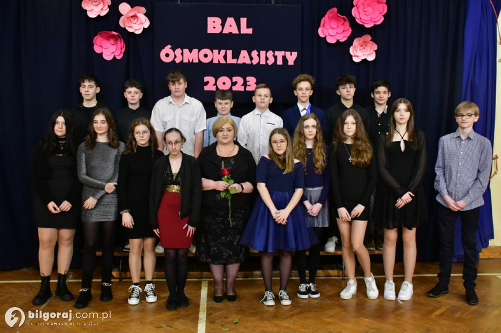 Bal ósmoklasisty w Szkole Podstawowej Nr 1 w Biłgoraju - 2023