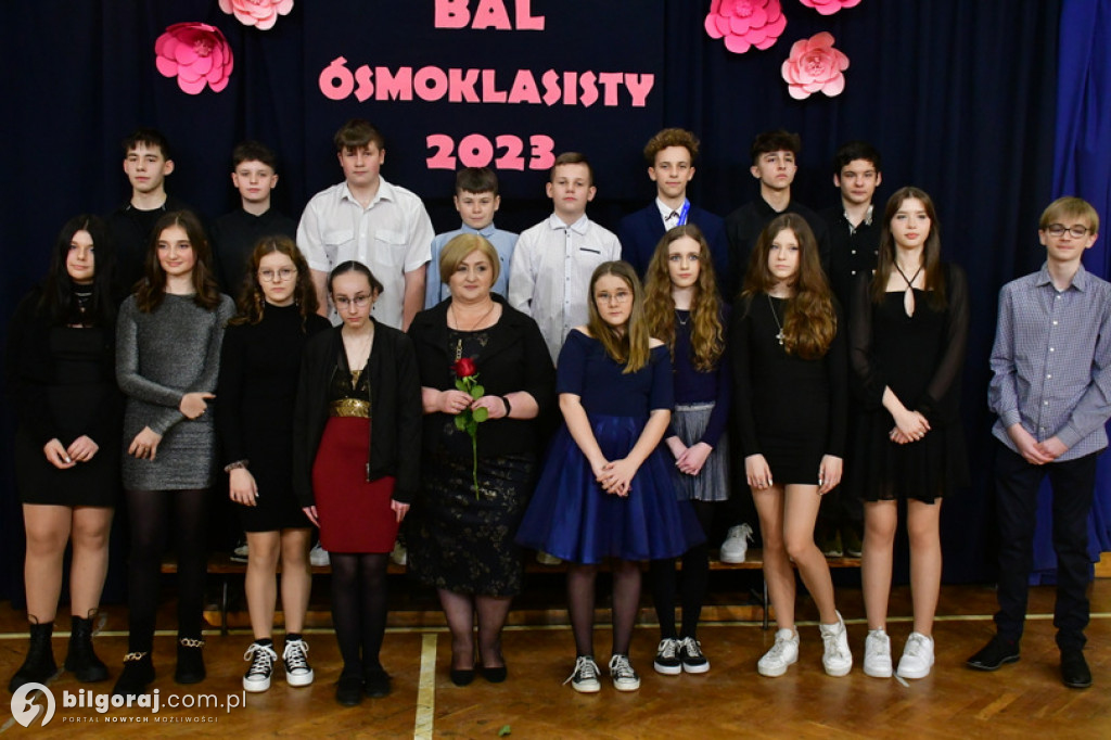 Bal ósmoklasisty w Szkole Podstawowej Nr 1 w Biłgoraju - 2023
