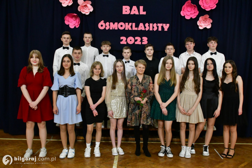 Bal ósmoklasisty w Szkole Podstawowej Nr 1 w Biłgoraju - 2023