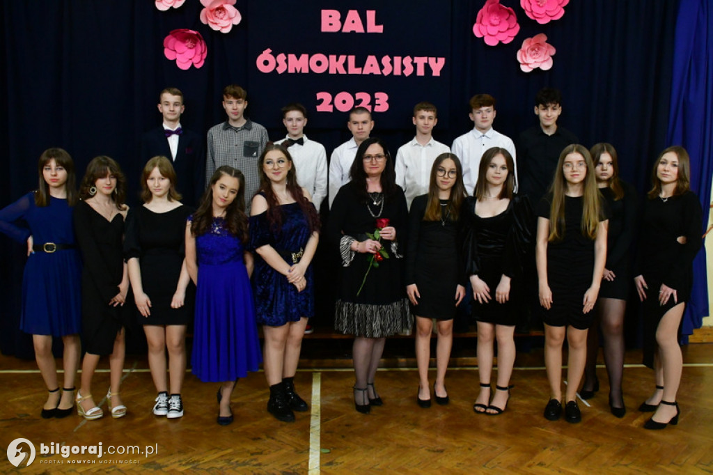 Bal ósmoklasisty w Szkole Podstawowej Nr 1 w Biłgoraju - 2023