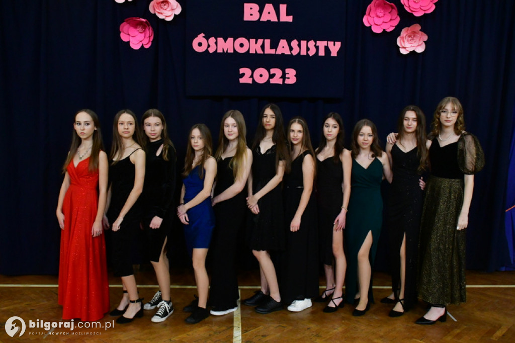 Bal ósmoklasisty w Szkole Podstawowej Nr 1 w Biłgoraju - 2023