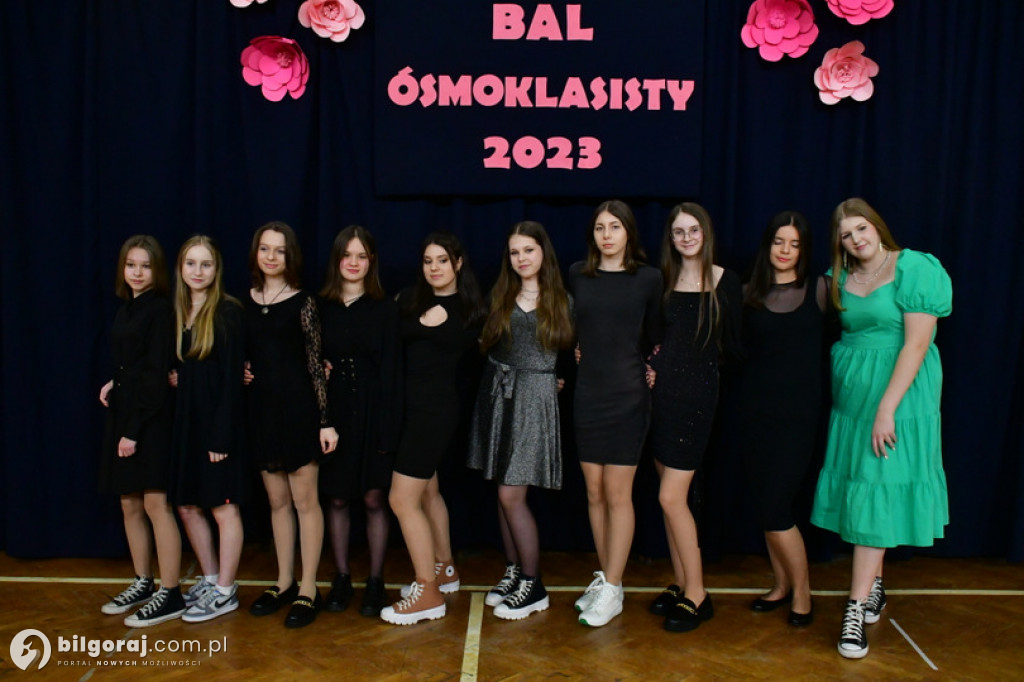 Bal ósmoklasisty w Szkole Podstawowej Nr 1 w Biłgoraju - 2023