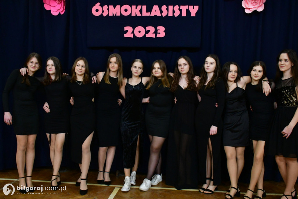 Bal ósmoklasisty w Szkole Podstawowej Nr 1 w Biłgoraju - 2023