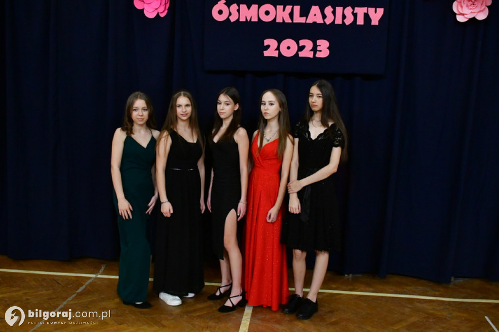 Bal ósmoklasisty w Szkole Podstawowej Nr 1 w Biłgoraju - 2023