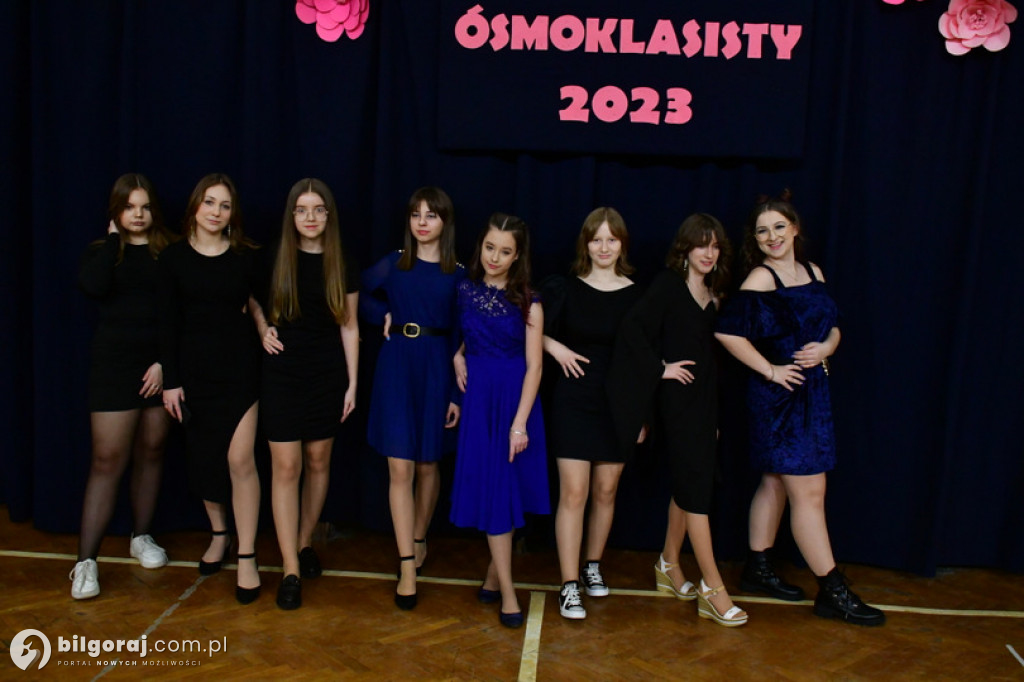 Bal ósmoklasisty w Szkole Podstawowej Nr 1 w Biłgoraju - 2023