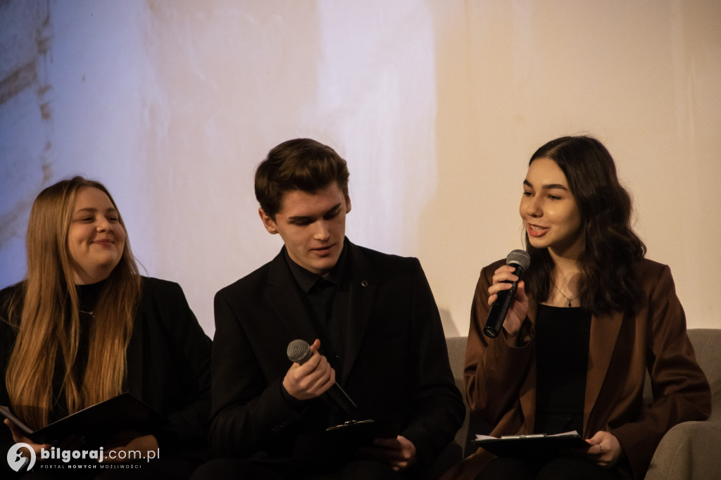 Twórcy filmu Dzień i noc dziękują widzom z Biłgoraja