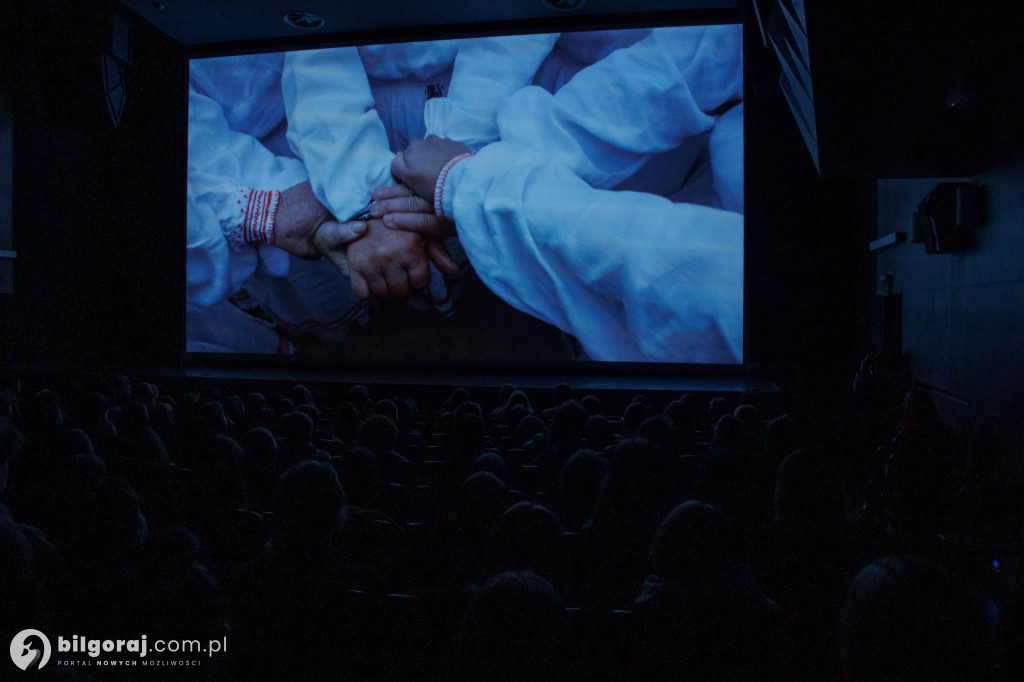 Twórcy filmu Dzień i noc dziękują widzom z Biłgoraja