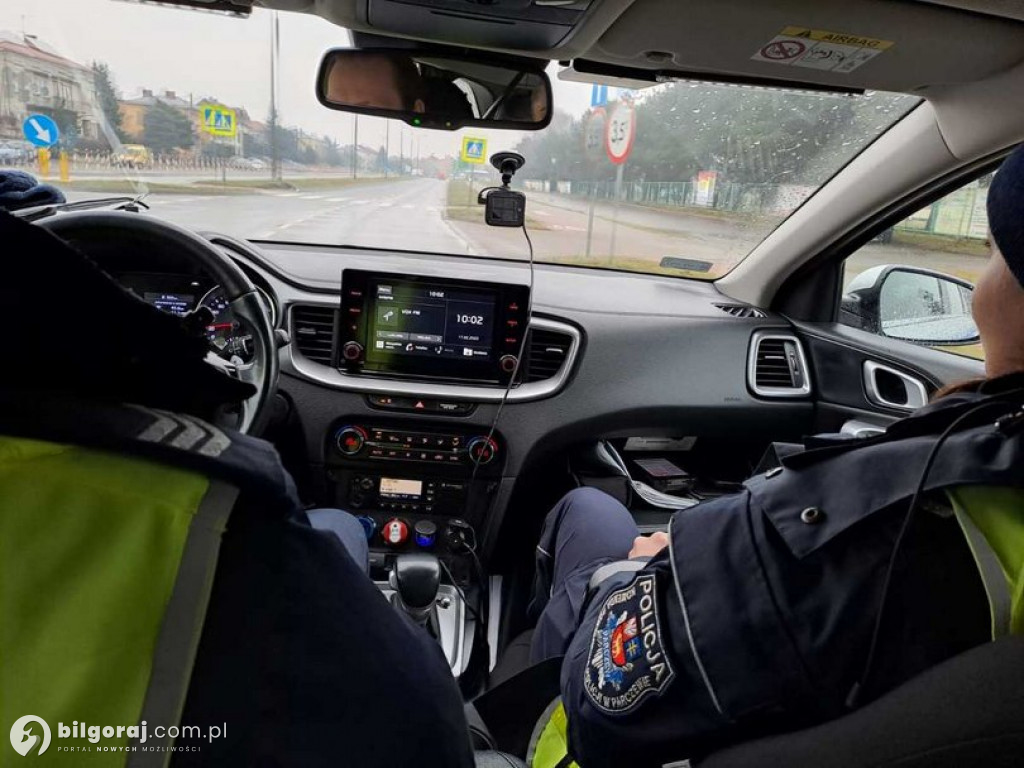 Akcja policji pn. Niechronieni Uczestnicy Ruchu Drogowego