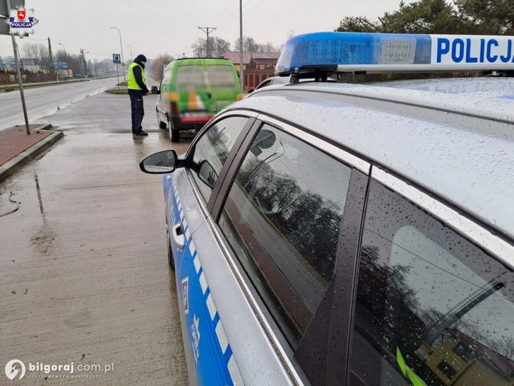 Akcja policji pn. Niechronieni Uczestnicy Ruchu Drogowego