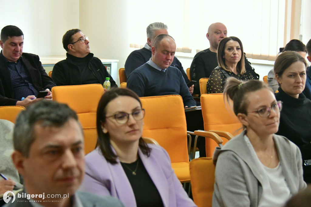 Spotkanie informacyjne dla przedsiębiorców z powiatu biłgorajskiego