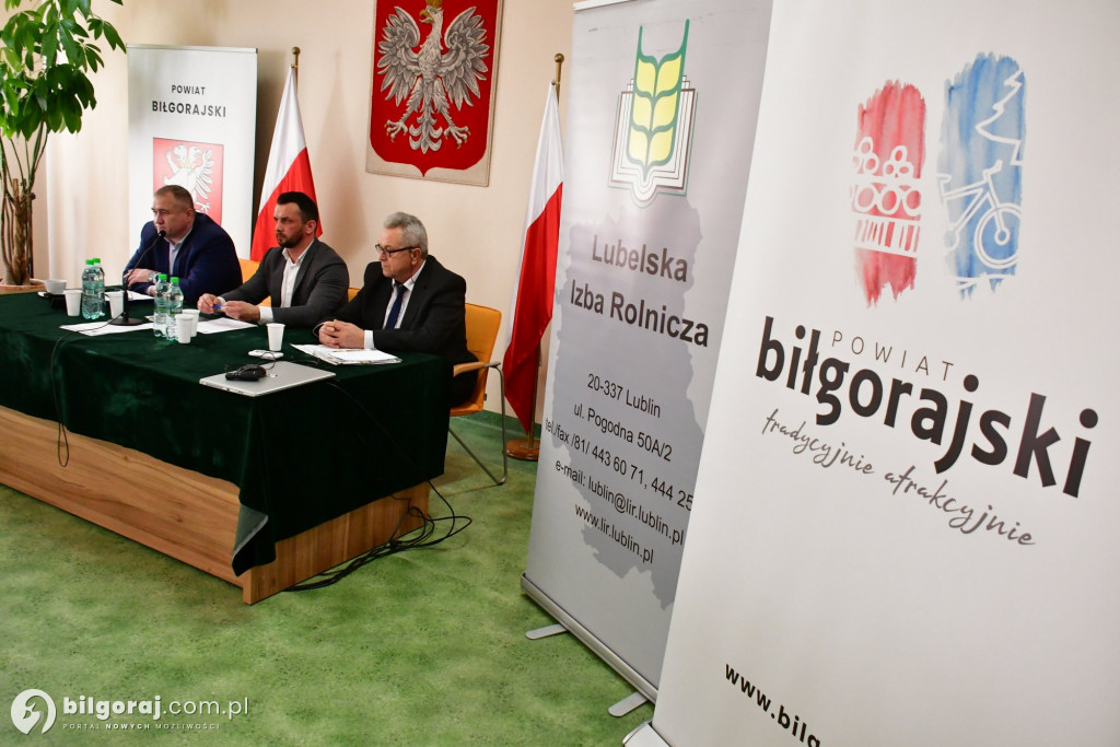 Posiedzenie Izb Rolniczych i wniosek starosty