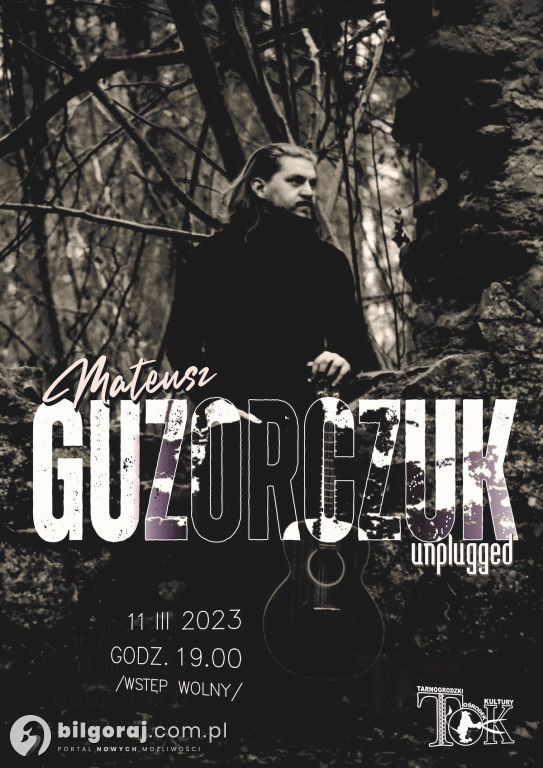 Mateusz Guzorczuk - akustycznie w TOK. WSTĘP WOLNY