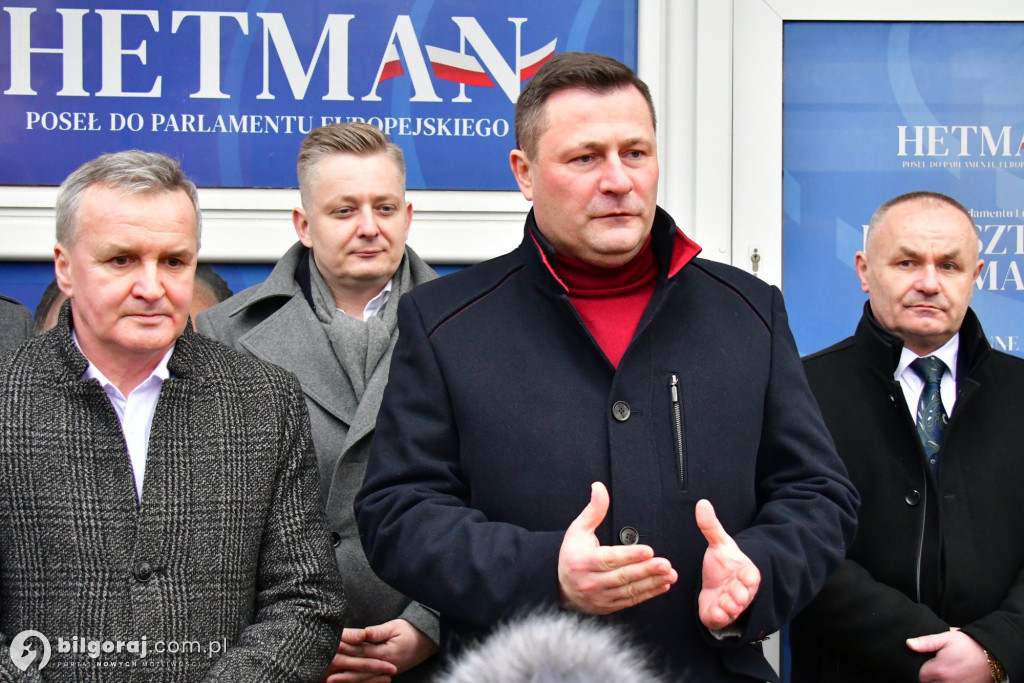 Politycy PSL w Biłgoraju mówili o inicjatywie 