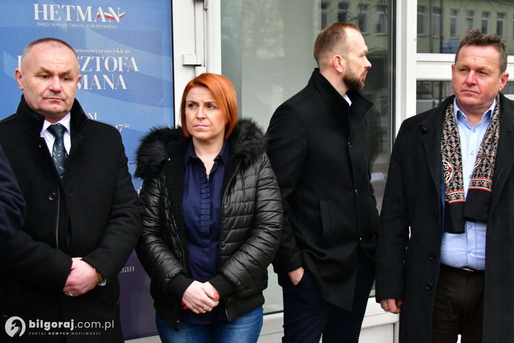 Politycy PSL w Biłgoraju mówili o inicjatywie 
