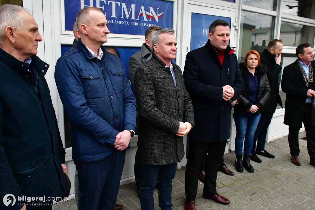 Politycy PSL w Biłgoraju mówili o inicjatywie 