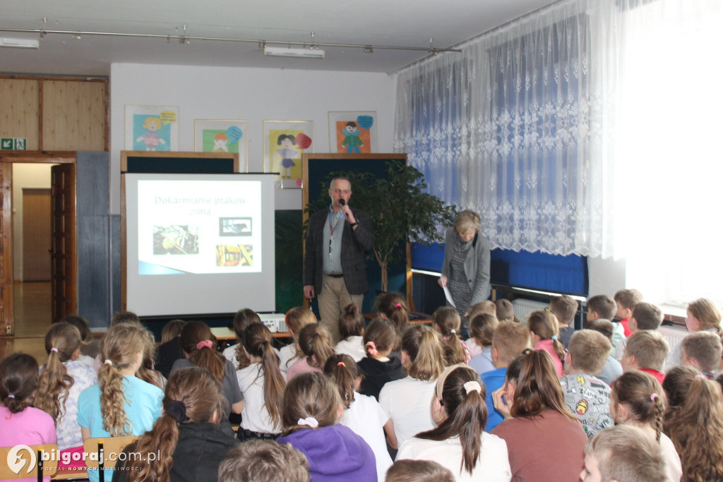 Pracownicy starostwa spotykali się z uczniami