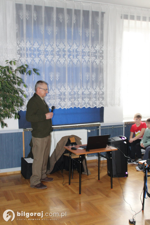 Pracownicy starostwa spotykali się z uczniami