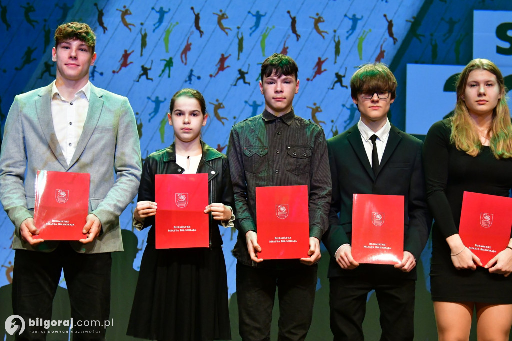Władze Biłgoraja wyróżniły sportowców, społeczników i działaczy kultury
