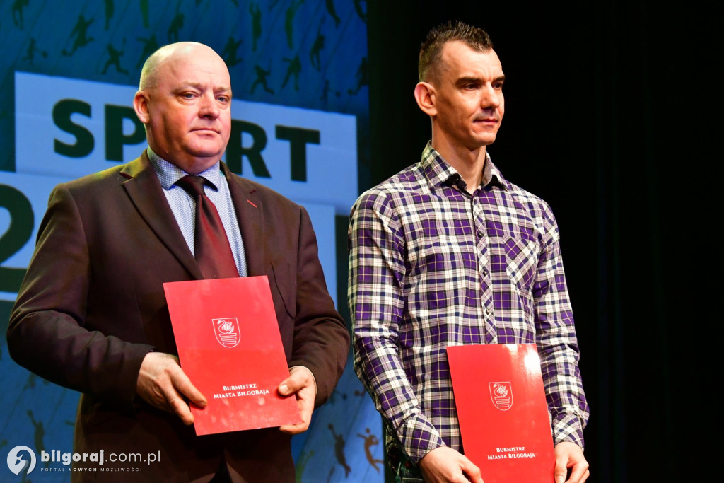 Władze Biłgoraja wyróżniły sportowców, społeczników i działaczy kultury