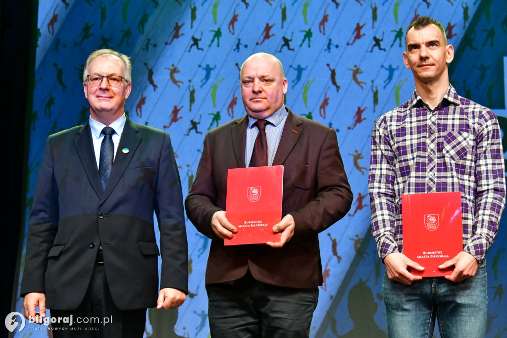 Władze Biłgoraja wyróżniły sportowców, społeczników i działaczy kultury