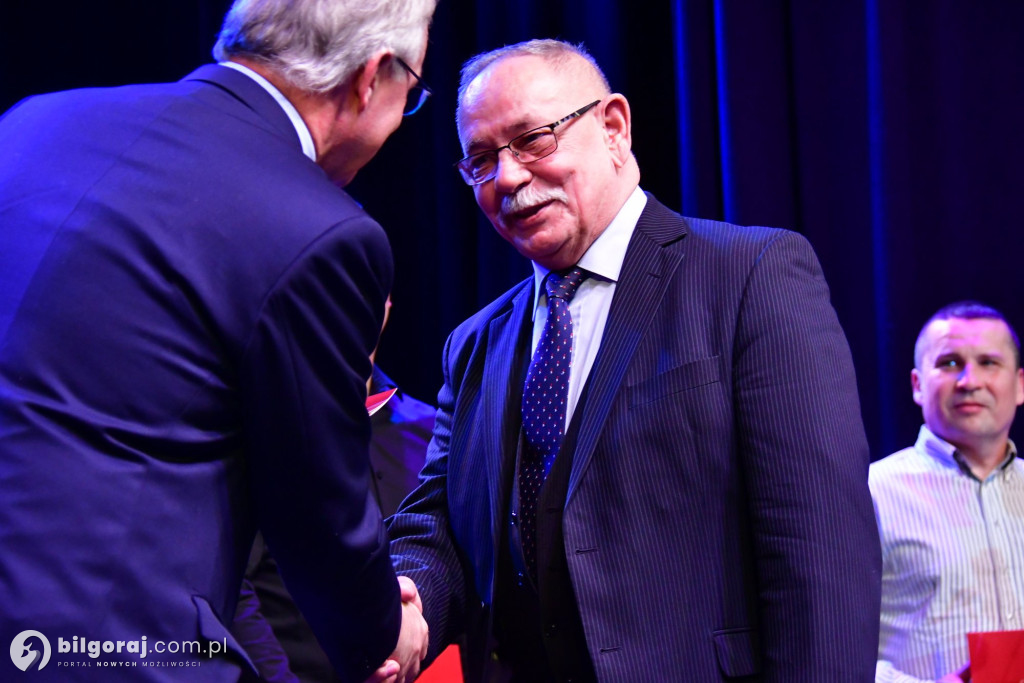Władze Biłgoraja wyróżniły sportowców, społeczników i działaczy kultury