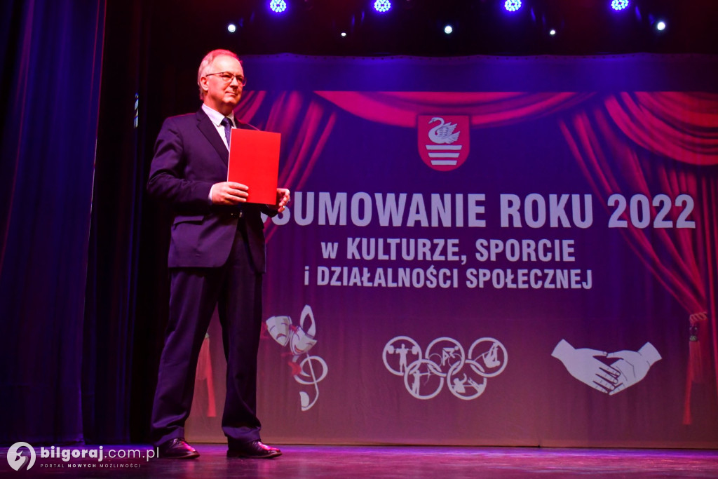 Władze Biłgoraja wyróżniły sportowców, społeczników i działaczy kultury