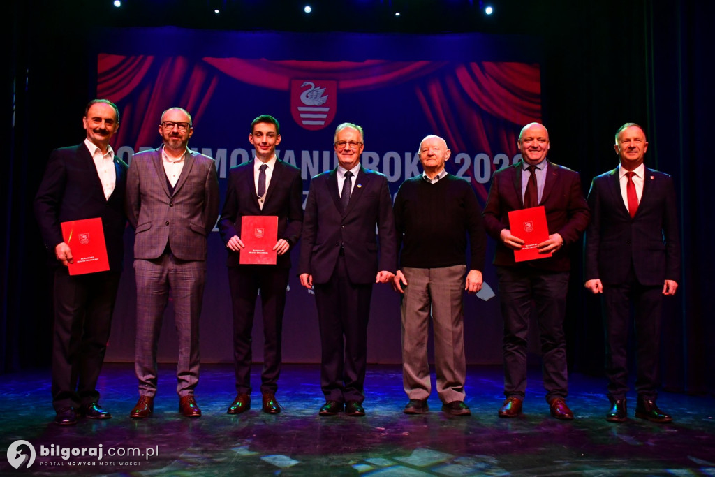 Władze Biłgoraja wyróżniły sportowców, społeczników i działaczy kultury