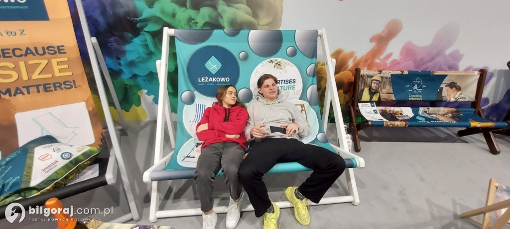 Uczniowie z ZSZiO na Międzynarodowych Targach Reklamy