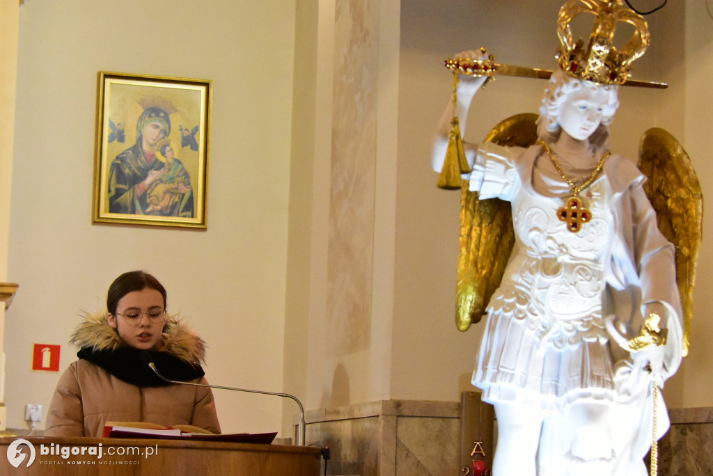 Sól koło Biłgoraja. Urozyste pożegnanie figury św. Michała Archanioła z Gargano