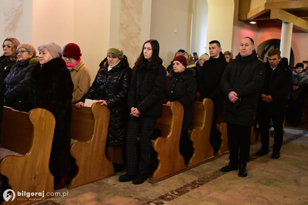 Sól koło Biłgoraja. Urozyste pożegnanie figury św. Michała Archanioła z Gargano