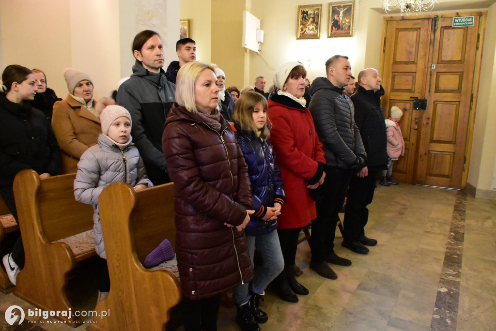 Sól koło Biłgoraja. Urozyste pożegnanie figury św. Michała Archanioła z Gargano