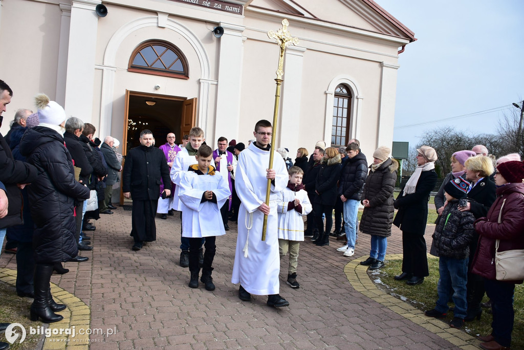 Sól koło Biłgoraja. Urozyste pożegnanie figury św. Michała Archanioła z Gargano