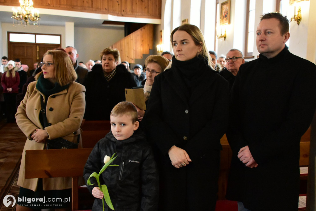Sól koło Biłgoraja. Urozyste pożegnanie figury św. Michała Archanioła z Gargano