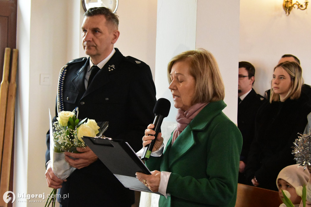 Sól koło Biłgoraja. Urozyste pożegnanie figury św. Michała Archanioła z Gargano