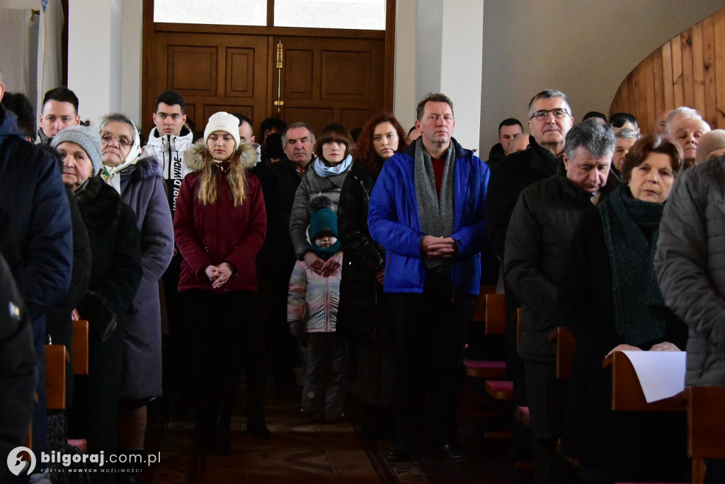 Sól koło Biłgoraja. Urozyste pożegnanie figury św. Michała Archanioła z Gargano