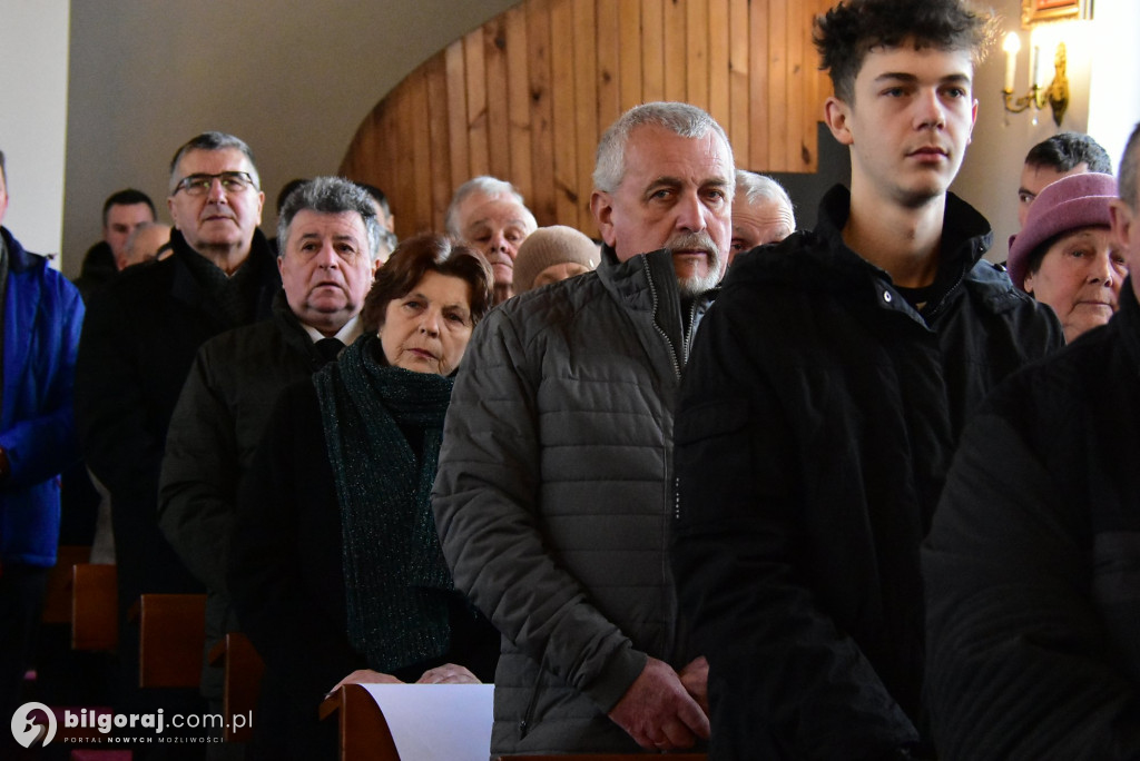 Sól koło Biłgoraja. Urozyste pożegnanie figury św. Michała Archanioła z Gargano
