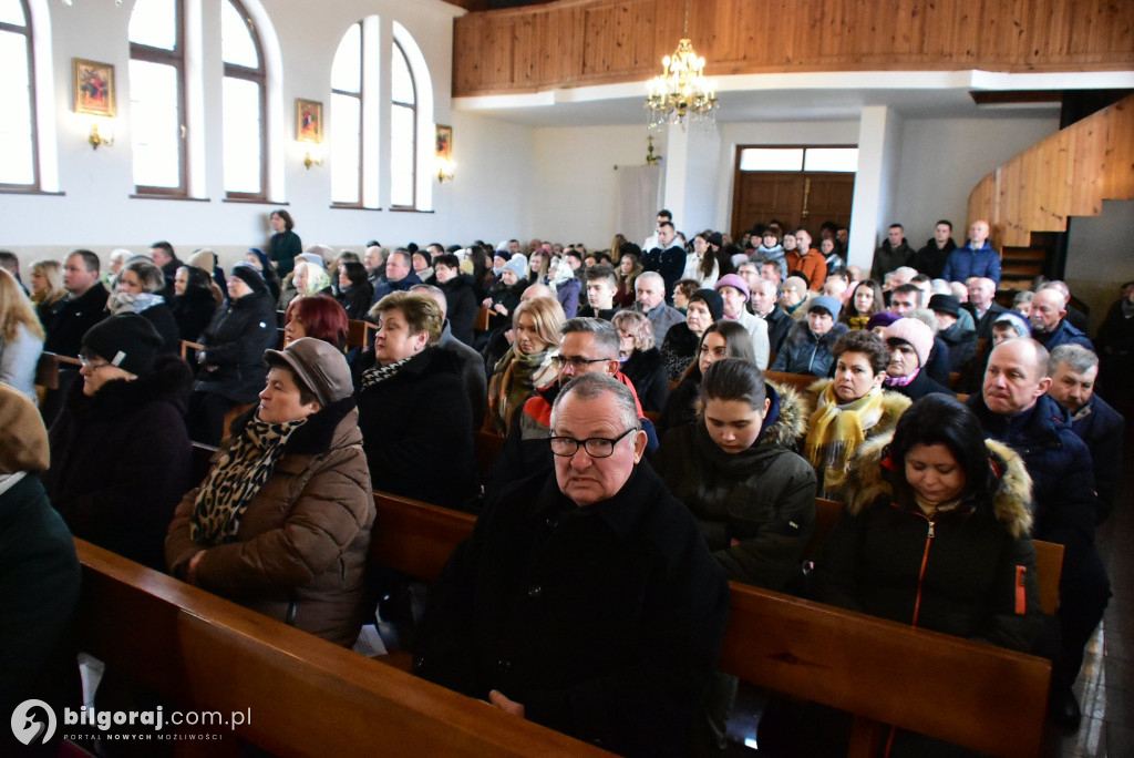 Sól koło Biłgoraja. Urozyste pożegnanie figury św. Michała Archanioła z Gargano