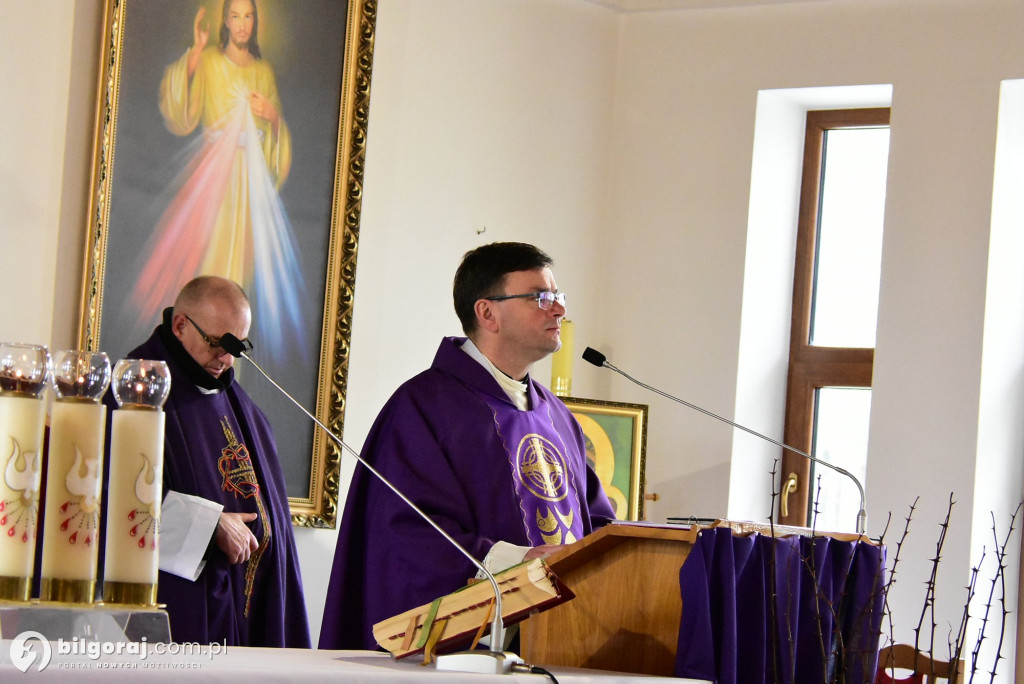 Sól koło Biłgoraja. Urozyste pożegnanie figury św. Michała Archanioła z Gargano