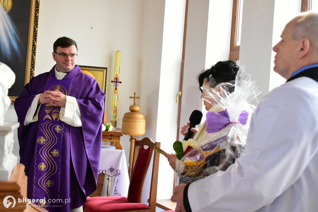 Sól koło Biłgoraja. Urozyste pożegnanie figury św. Michała Archanioła z Gargano