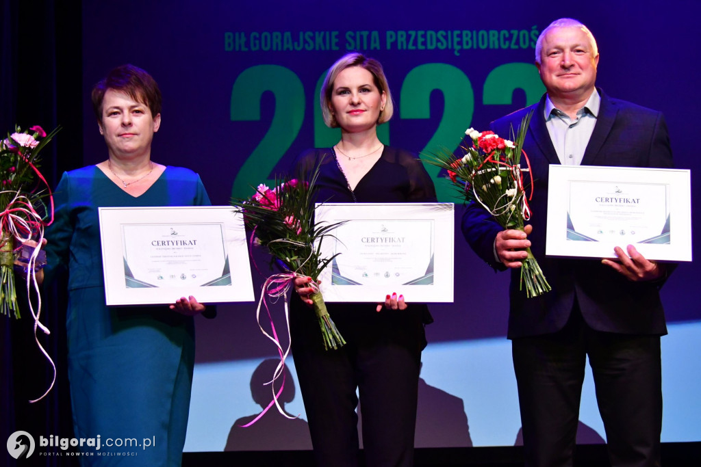 Biłgorajskie Sita Przedsiębiorczości 2023 wręczone