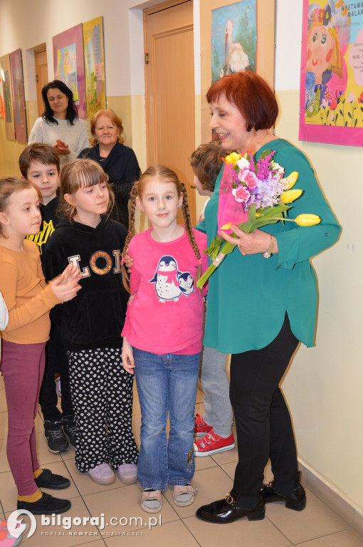 Wiosna widziana oczami wychowankówTęczowej Malarni MDK