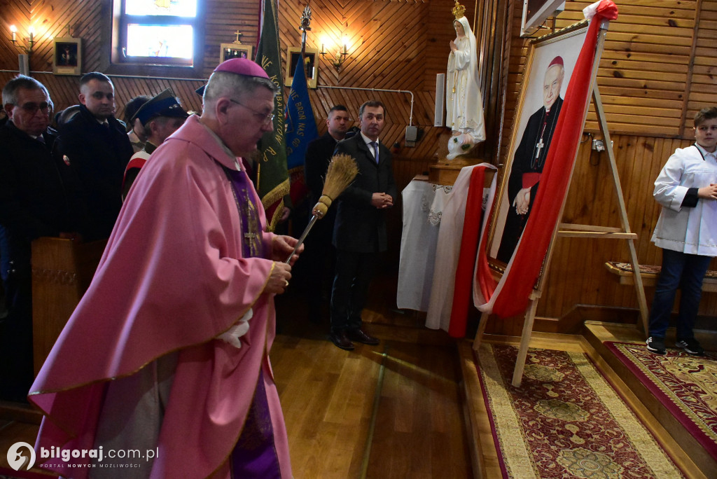 Różaniec. Wprowadzenie relikwi błogosłwionego kardynała Wyszyńskiego